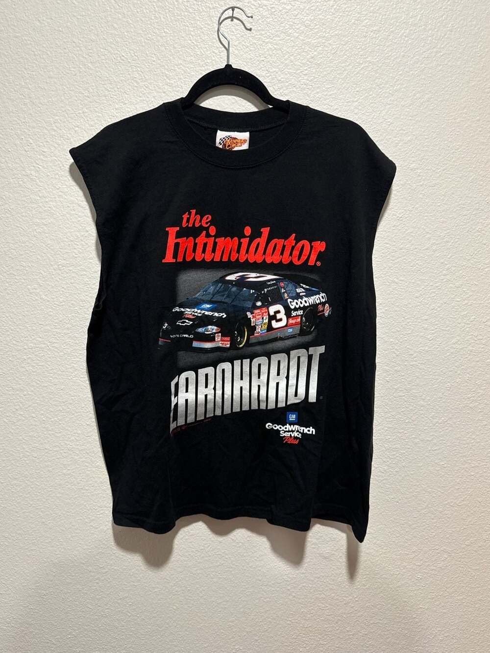 Vintage Winner's Circle Dale Earnhardt The Intimidator Sleeveless NASCAR T-Shirt